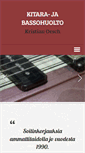 Mobile Screenshot of kitarahuolto.com